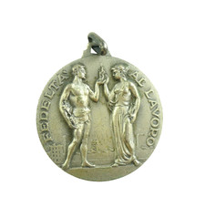 MEDAGLIA IN ARGENTO OLEIFICIO