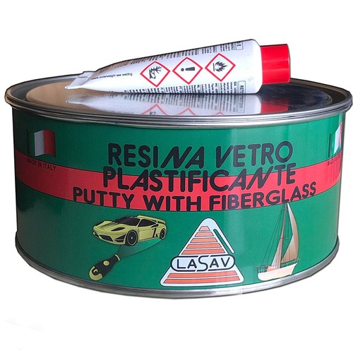 Stucco resina plastificante
