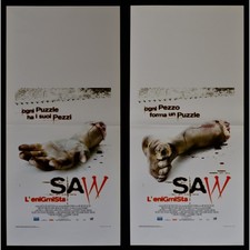 lotto di 2 locandine SAW