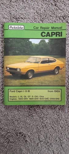 Manuale riparazione ford capri - manuale,