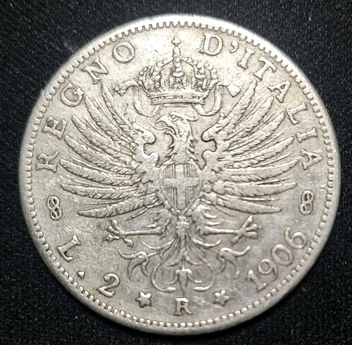 Lire 1906 aquila - lire, sabauda
