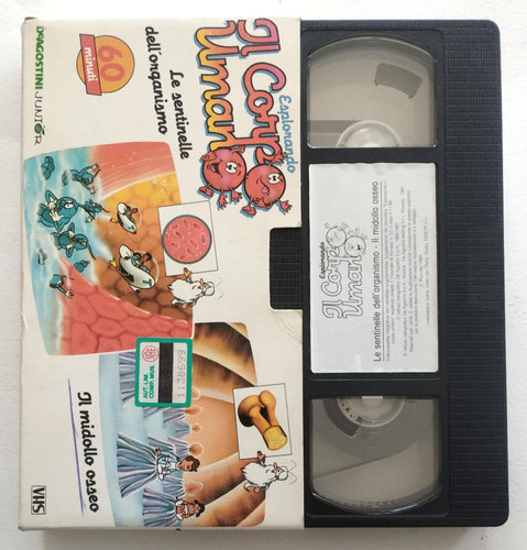 Vhs esplorando corpo umano - esplorando,