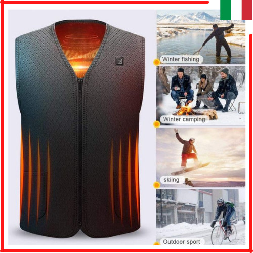 Gilet riscaldato usb - riscaldato,