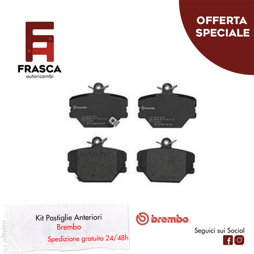 Pastiglie freno anteriori - freno,