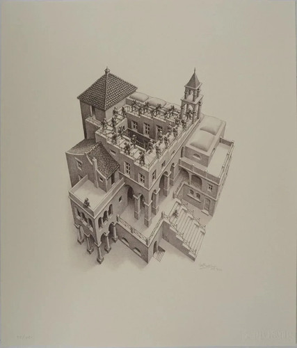 Escher il castello - escher:,