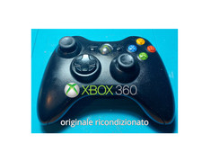 joypad controller joystick originale Microsoft Xbox 360 Wireless wifi nero -