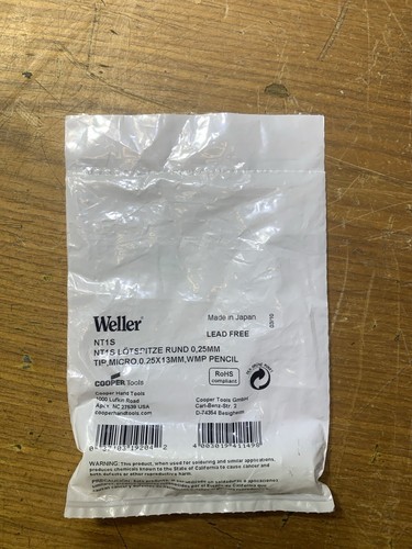 Weller nt1s tip micro pencil - nt1s,