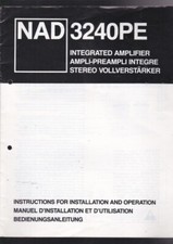 NAD 3240PE integrated amplifier ampli-preampli integre stereo