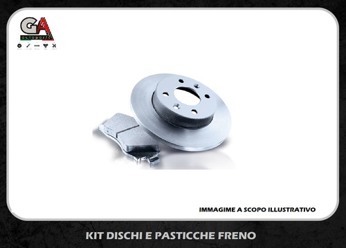 Kit dischi pastiglie ant e - kit,