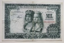 Billete 1000 pesetas - 1000,