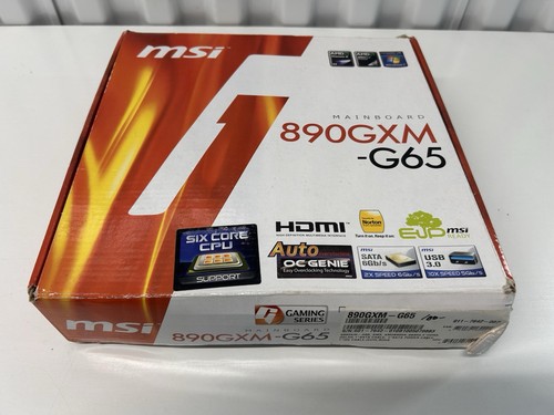 New msi 890gxm g65 socket - msi, am3
