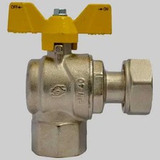 GAS BALL VALVE ANGLE F/F