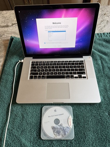 Apple macbook pro - 15.4", laptop