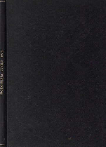 Ingegneria civile anno 1973 - civile,