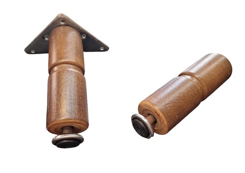 Piede legno noce chiaro per - in,