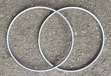 Coppia cerchi palmer 22" marcati FIAMME ITALY per bici corsa ragazzo epoca