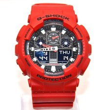 Casio rosso G-SHOCK GA-100B