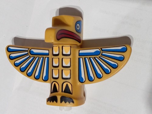 Playmobil pezzo totem indiano - pezzo,