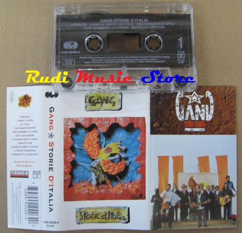 Gang storie italia 1993 - mc,