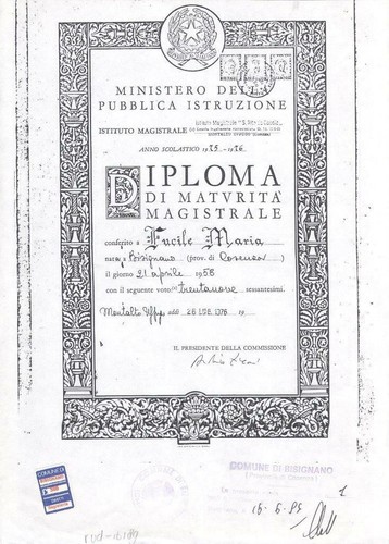 Italia documento entrate