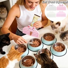 2pcs Manual Press Cat Treat