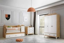 Set moderno 3 pezzi con letto