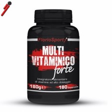 FlorioSport - Multi Vitaminico Forte, 180 cpr. MultiVitaminico Alto Dosaggio