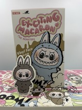 ✅Authentic LABUBU Popmart The Monsters Exciting Macaron -Sesame Bean