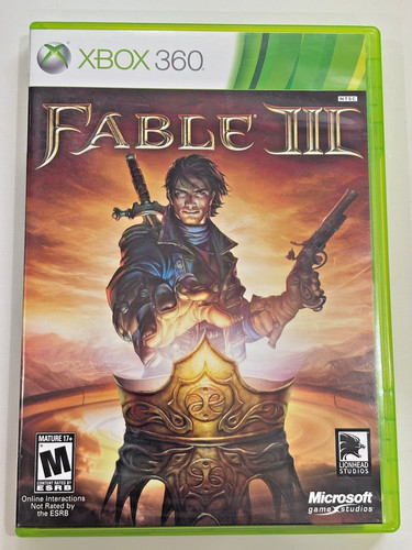 Fable iii microsoft xbox - fable, 3