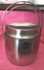 Cestello Portaghiaccio ALESSI Termico Acciaio Vintage design Mazzeri Vitale