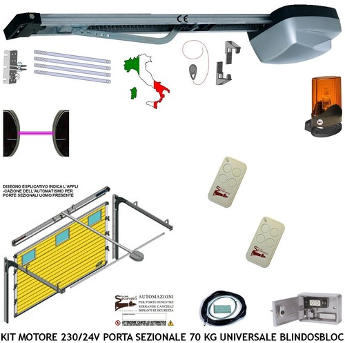 Porta sezionale scrigno kit - scrigno,