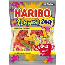 10 sacchetti HARIBO patatine fritte acide / patatine fritte acide nuove dalla Germania