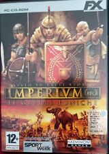 PC IMPERIUM IMPERIVM LE GUERRE PUNICHE Italiano Completo con Libretti e Adesivi