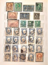 160 francobolli antichi usa - 160,
