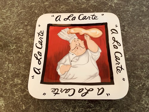 Piatto quadrato chef - quadrato, 10,75”