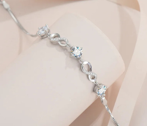 Bracciale infinity ct - 1,5,