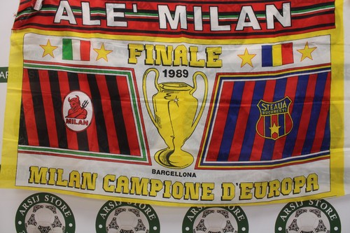 Bandiera flag calcio milan - calcio,