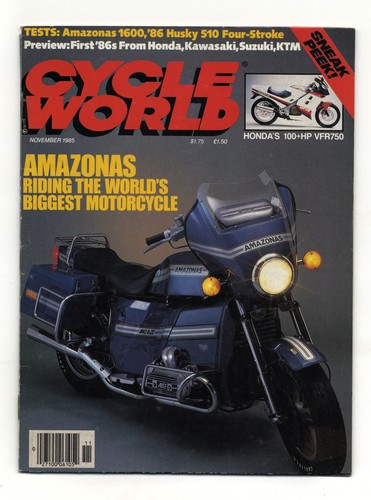 Cycle world november 1985 - november,