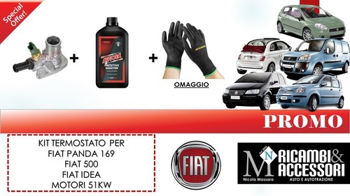 Kit termostato per fiat panda - kit,