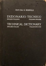 Dizionario tecnico - inglese -