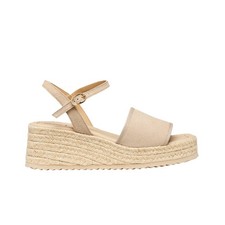 Geox sandalo alemeria taupe - sandalo,