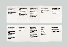 Emilio ISGRO' - "Detti memorabili da Gesù a Isgrò" - Litografia, 28,5 x 98 cm 