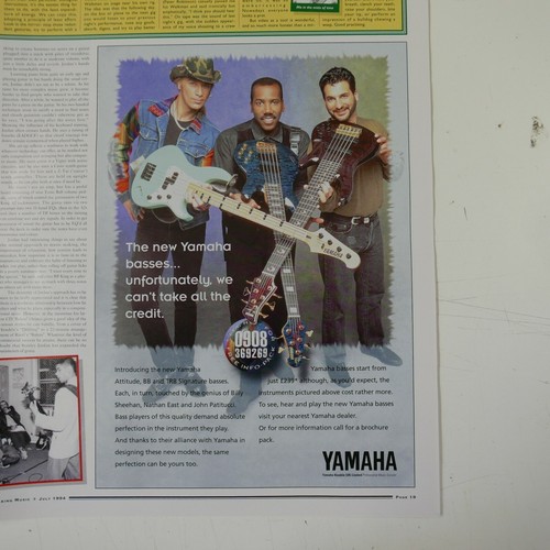 21x30cm magazine cutting - , 1994