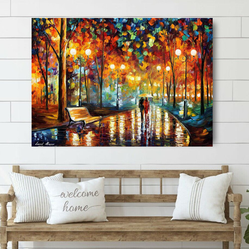 Leonid afremov rain frustle - leonid,