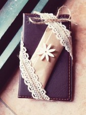 N.20 Bomboniera Matrimonio Battesimo pensione laurea porta invito o pergamena