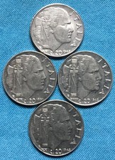 REGNO D'ITALIA LOTTO 4 MONETE