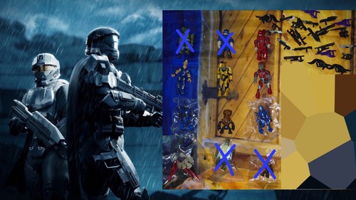 13x halo mega construx - mega,
