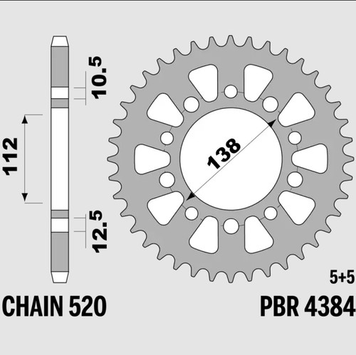 Corona pbr 4384 c45 - corona, 43