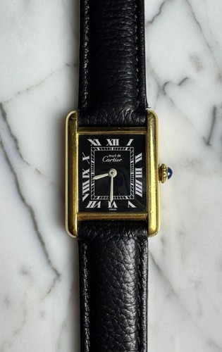 Cartier tank vermeil - vermeil, 5057001