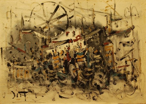 Paesaggio urbano astratto - paesaggio,